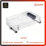 Giá bát đĩa nan dẹt, Inox 304 lắp cánh GLUKA Mã GB.SS304