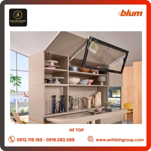 BỘ TAY NÂNG BLUM AVENTOS HF TOP HF1809 09117364TOP  (Tay nâng F28)