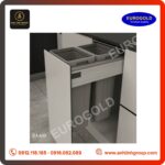 Thùng rác âm tủ Eurogold giảm chấn cao cấp – BA400