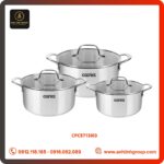 BỘ NỒI CAREZ 3 MÓN CPC871SI-03