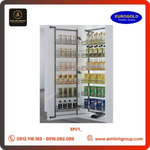 Tủ kho Eurogold inox 304 nan Oval 6 tầng - EPV16_