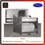 Giá bát nâng hạ Eurogold inox 304 nan dẹt khung màu ghi – EUI3041