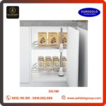 Mâm xoay Eurogold inox nan dẹt 180 độ – EXL180