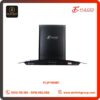 Máy hút mùi kính cong màu đen Fulco cao cấp mã FC-JP1003B7