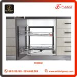 Kệ giá góc liên hoàn inox 304 nan mở trái/phải Fulco Mã FC0503C