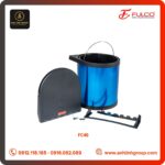 Thùng rác Đơn inox gắn cánh 12L FULCO , KT 400 Mã FC40