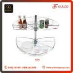 Mâm xoay tủ bếp 180 độ FULO Mã FC55