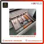 Khay Chia Ngăn Kéo Hafele nhôm xám 552.52.30