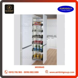Tủ kho Eurogold inox hộp 6 tầng cánh rút  KT400 - M030640