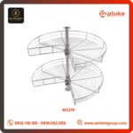 Mâm xoay tủ bếp GLUKA 270 độ mã MX270