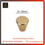 Núm đũa HV23 vàng tròn D18mm