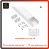Thanh Nhôm LED U lắp nổi 2 mét/ 3m