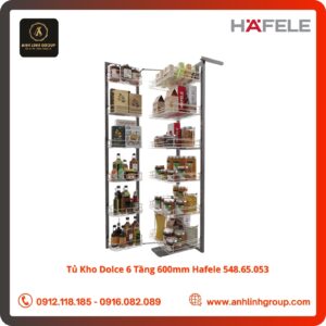 Tủ Kho Dolce 6 Tầng 600mm Hafele 548.65.053