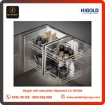 Kệ góc mở toàn phần Diamond 2.0 HIGOLD KT900mm 101034