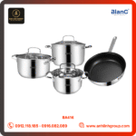 Bộ nồi inox 4 món BA416