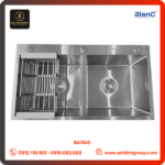 Chậu inox 2 hố cân sus 304 BLANC BA7843