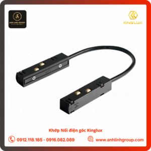 Khớp nối điện góc cho ray âm trần