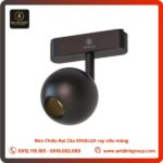 Đèn chiếu rọi cầu gắn ray nam châm siêu mỏng, 6W