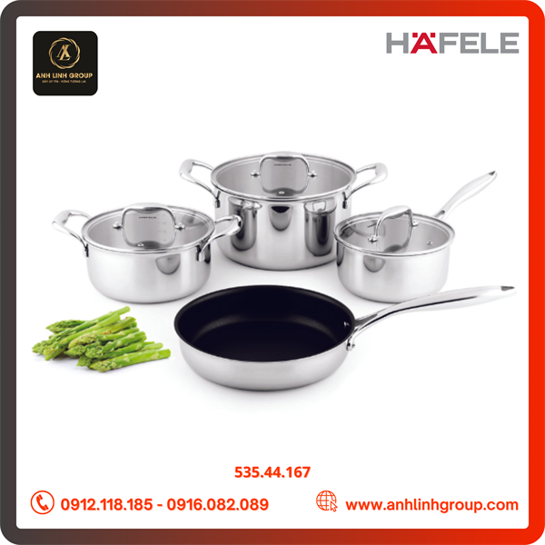 Bộ Nồi Chảo HS-CW4CX Hafele 535.44.167