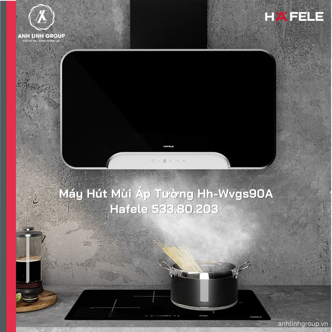 Máy Hút Mùi Áp Tường Hafele HH-WVGS90A Mã 533.80.203