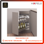 Rổ góc nan Ovan Hafele – OLLA (Mở trái) 548.21.032