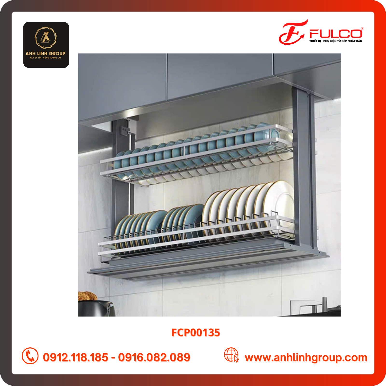 GIÁ BÁT NÂNG HẠ ĐIỆN MÃ FCP00135 KT 700-800-900