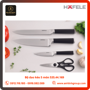 Bộ Dao Kéo HS-K5X Hafele 535.44.169